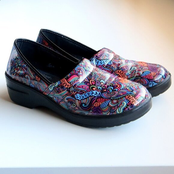 Easy Street Laurie Multicolor Round Toe Clogs Slip-on Shoes Size 8.5 - Picture 16 of 16
